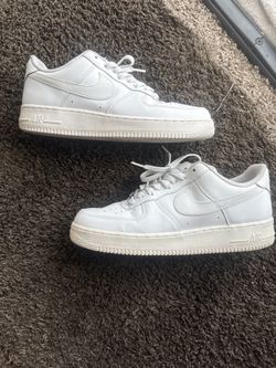 Nike Air Force one come white