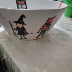 Rae Dunn Halloween Bowl New