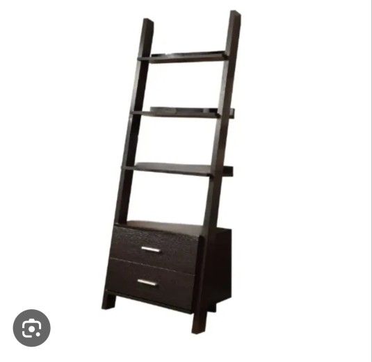 Ladder Shelf With 2 Drawers