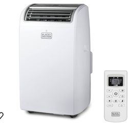 BLACK+DECKER 12,000 BTU Portable Air Conditioner up to 550 Sq.Ft. with Remote Control