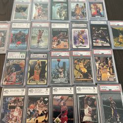 22 Basketball Cards Michael Jordan/ Kobe Bryant 