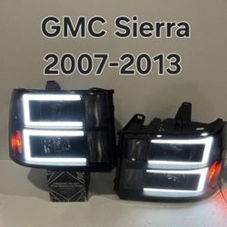 GMC Sierra 2007-2013 Headlights 