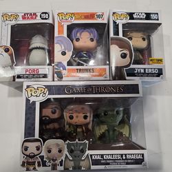 Various Funko Pops