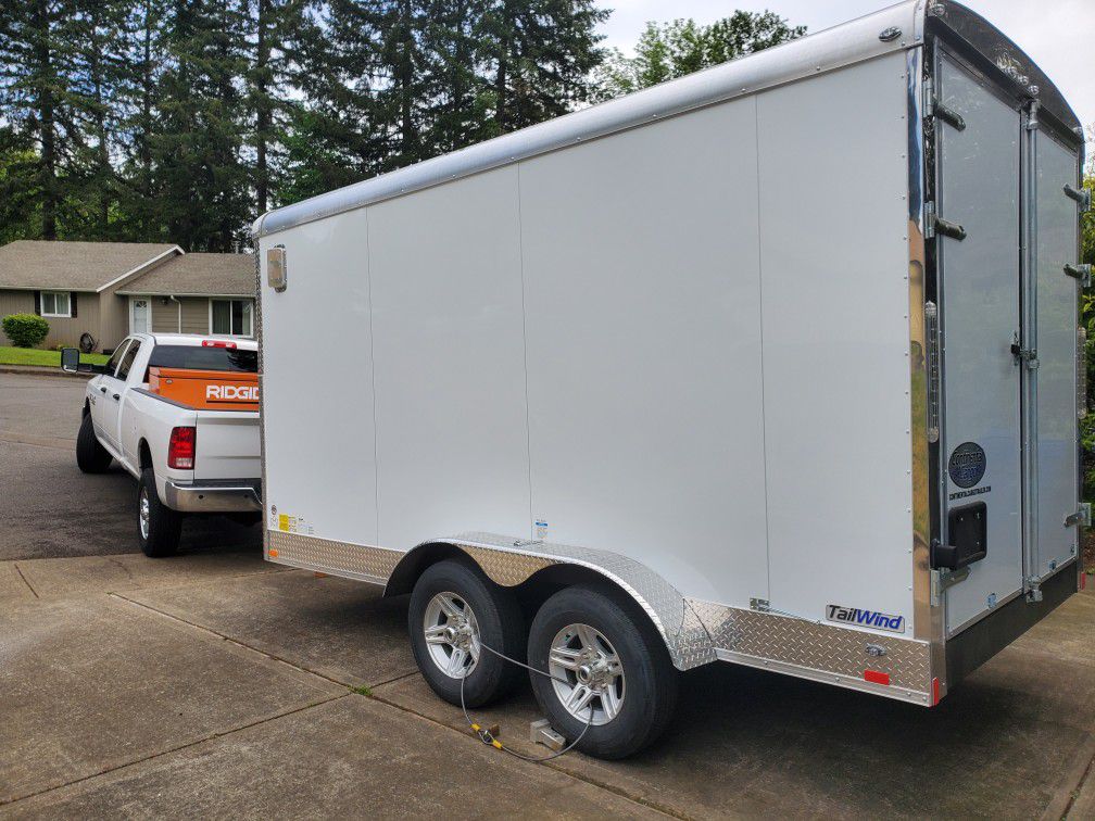 7x14 enclosed trailer
