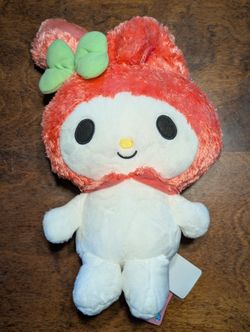 My Melody Strawberry Sanrio Plushie New With Tags 
