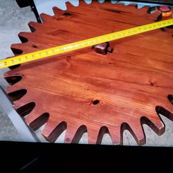 Ethan Allen Appox. 1970's Cog Coffee Table