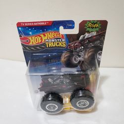 Hot Wheels Monster Trucks BATMAN (Classic TV Series Batmobile) 1:64 Scale Vehicle