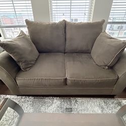 Couch, Loveseat, and Ottoman Set (open to selling separately or together)