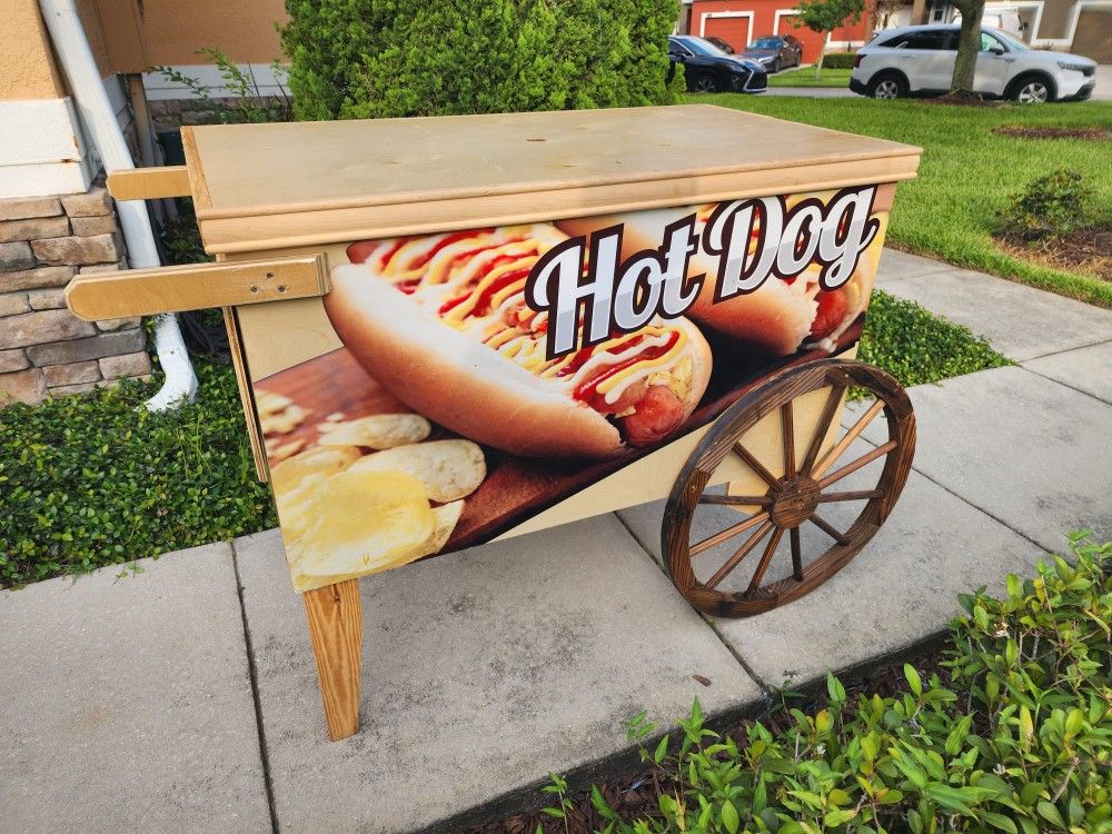 Wooden Cart.