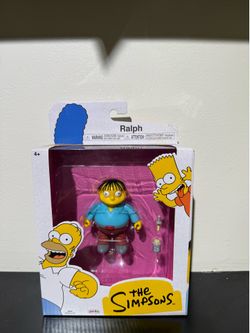 Jakks Pacific The Simpsons 5 Inch Scale Ralph Action Figure NEW