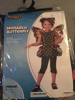 Monarch butterfly costume