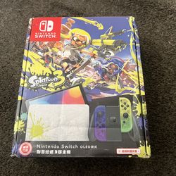 Nintendo Switch Oled Splatoon 3 Edition 