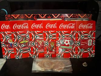 Coke Cola World Cup Pins