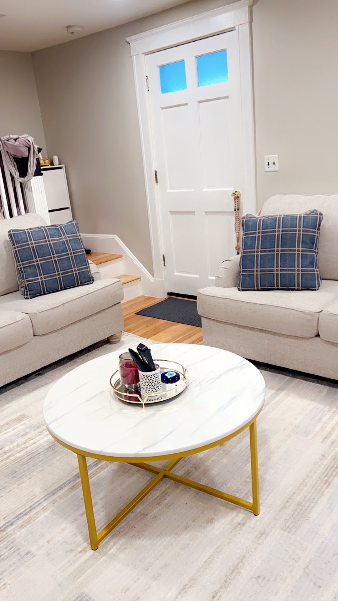 Living Room Set Loveseat And Sofa 