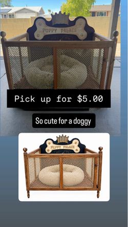 Dog crib
