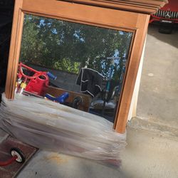 Vanity Mirror 30 Inches Wide  By 33.5 Inches Hight 