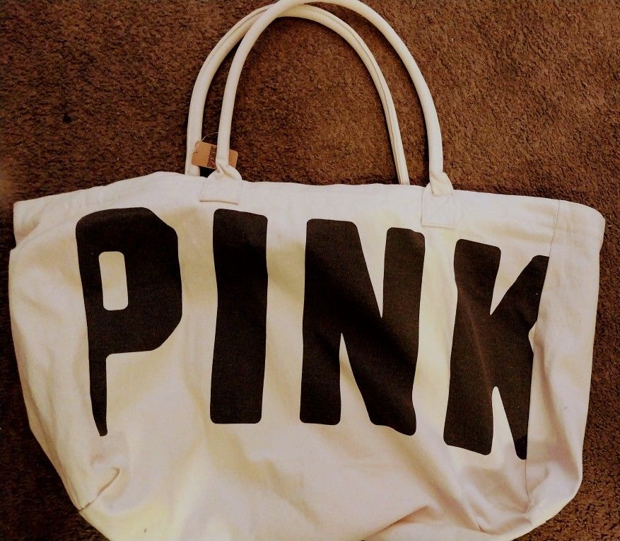 Brand New Ladies Oversized Pink Tote Bag