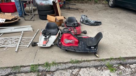 3 Electric go karts