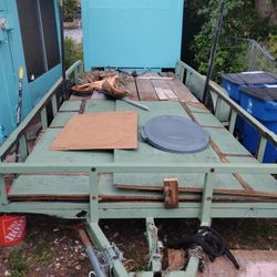16 Ft Trailer, Two Axles