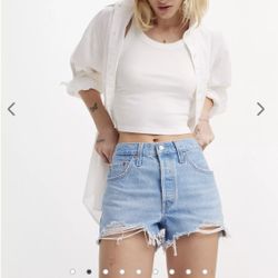 Levi's 501® ORIGINAL FIT HIGH RISE WOMEN'S SHORTS