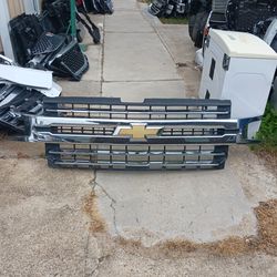 2019-2022 Chevy Silverado LTZ 1500 Chrome Grill OEM
