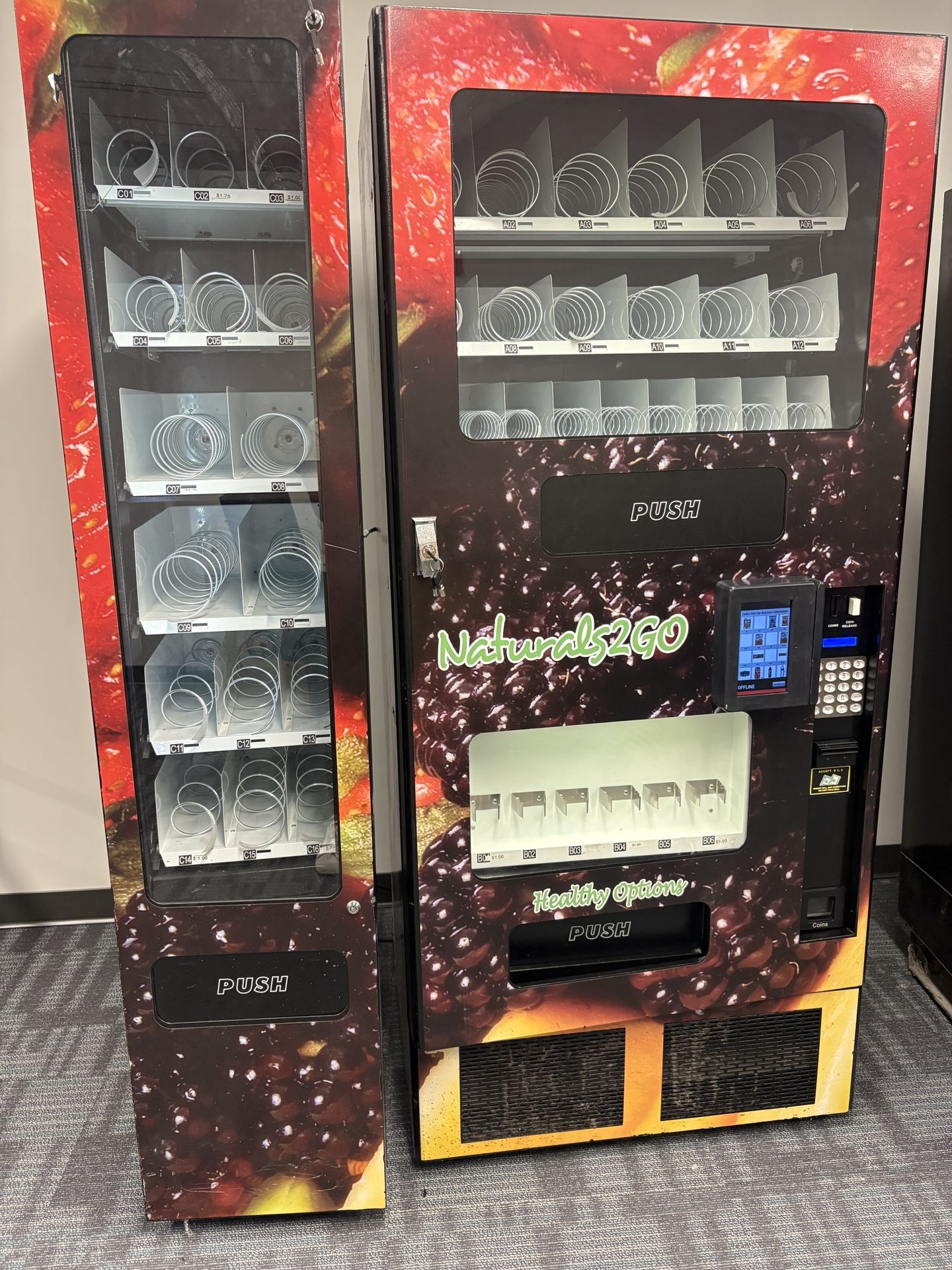 Naturals2go Vending Machine 