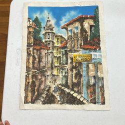 Vintage Cuban canvas 