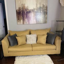 Small Couch and Loveseat Set