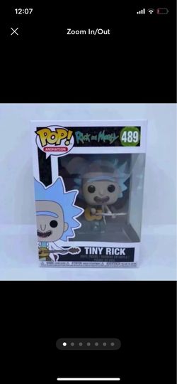 Tiny Rick Funko pop Rick and Morty #489
