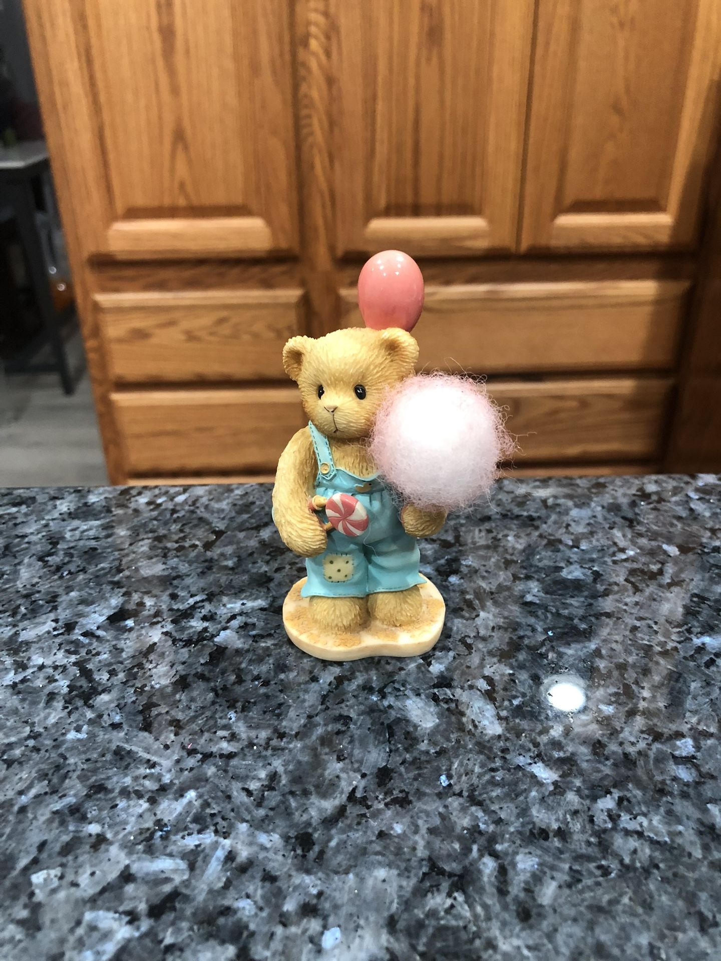 Cherished Teddies Mike "I'm Sweet On You" Figurine 1998 Adoption Center Event. Preowned has been on display in a cabinet.