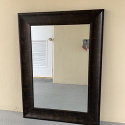 Superb Big Beveled Mirror