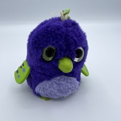 Hatchimals Mini Plush 2017 Series 1 Clip-On Toy - Purple and Green