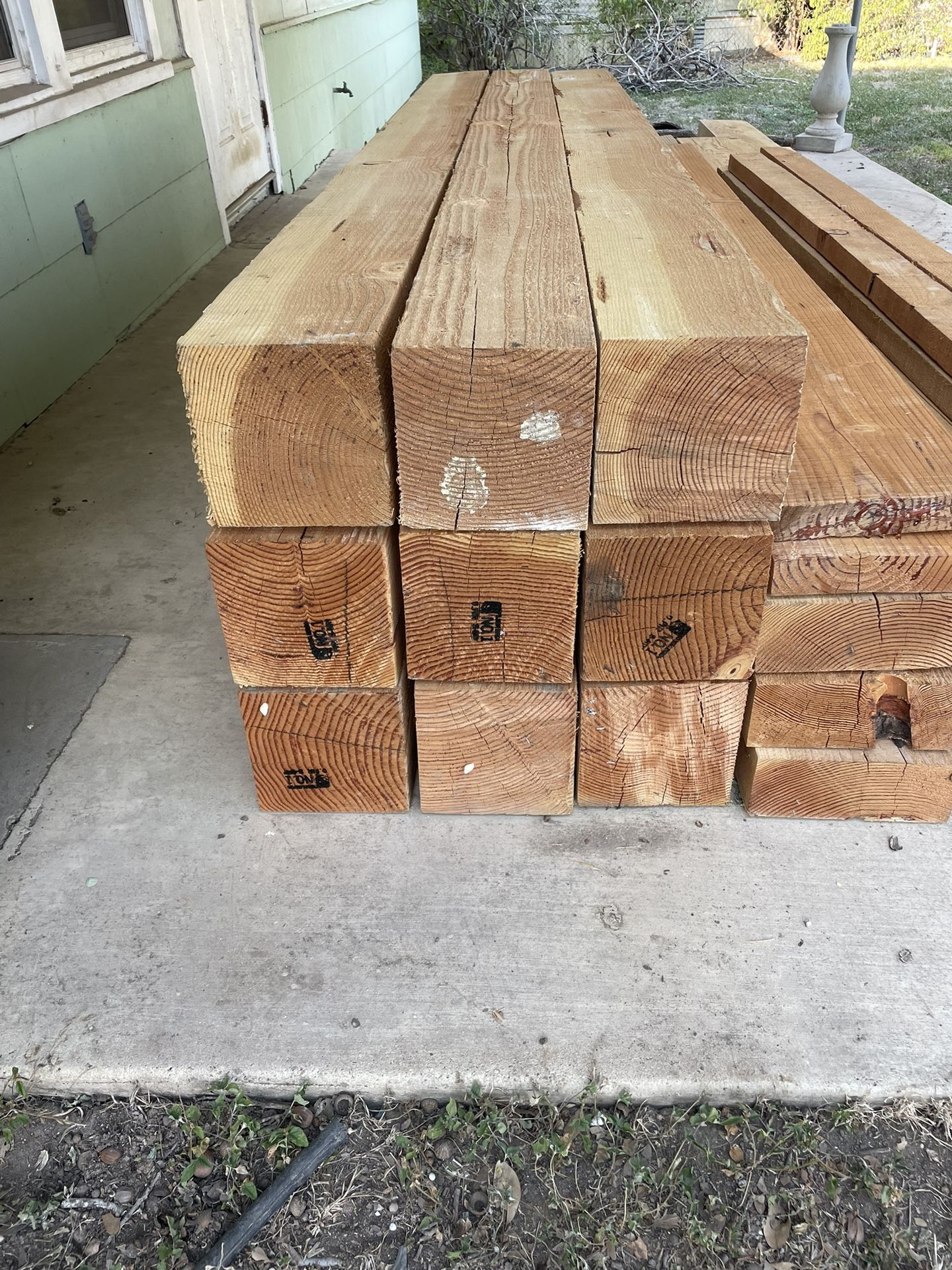 8x8x10 Cedar posts 