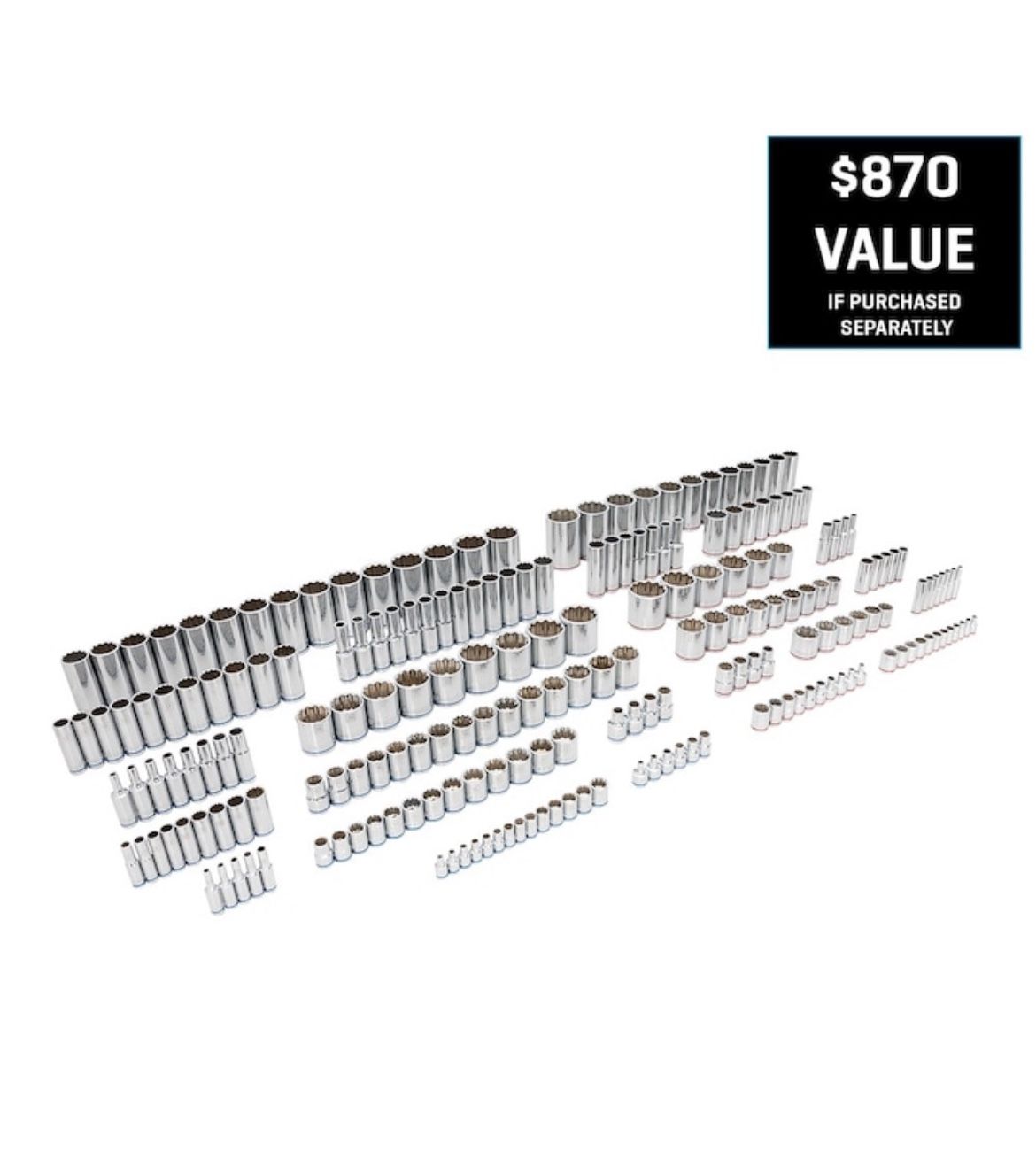 Kobalt 212 Piece Master Socket Set