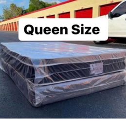 Queen Mattress Set PillowTop – Brand New –  Same Day Delivery Available 🚚