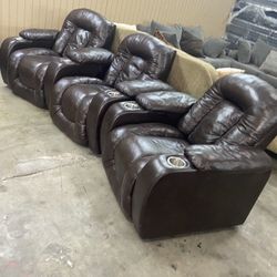 Leather Sectionals 