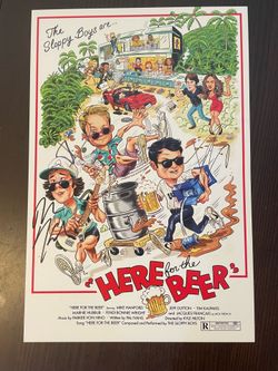 Signed Sloppy Boys Poster
