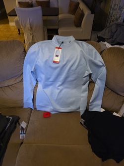 Brand New Hickey Freeman Zip Up Sweatshirt