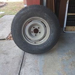 New Tire And Rim