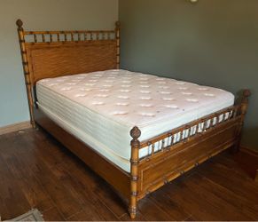 $100 Queen Poster Bed Frame