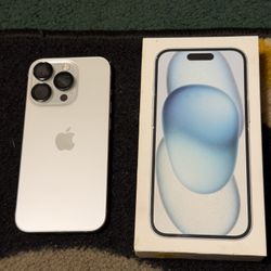 iPhone 15 Pro 128GB White Titanium 