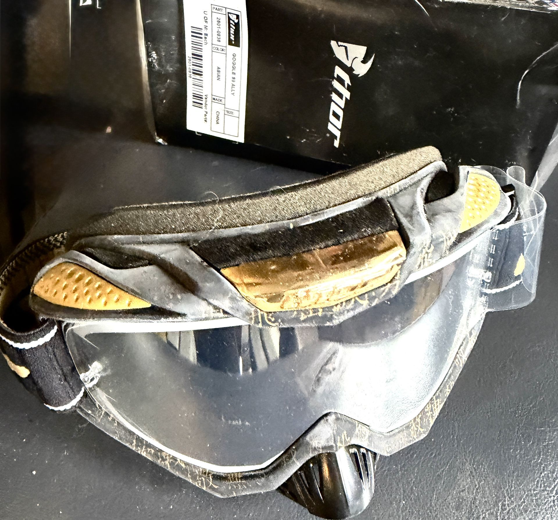 Thor Motocross Goggles Brand New With Tear Offs