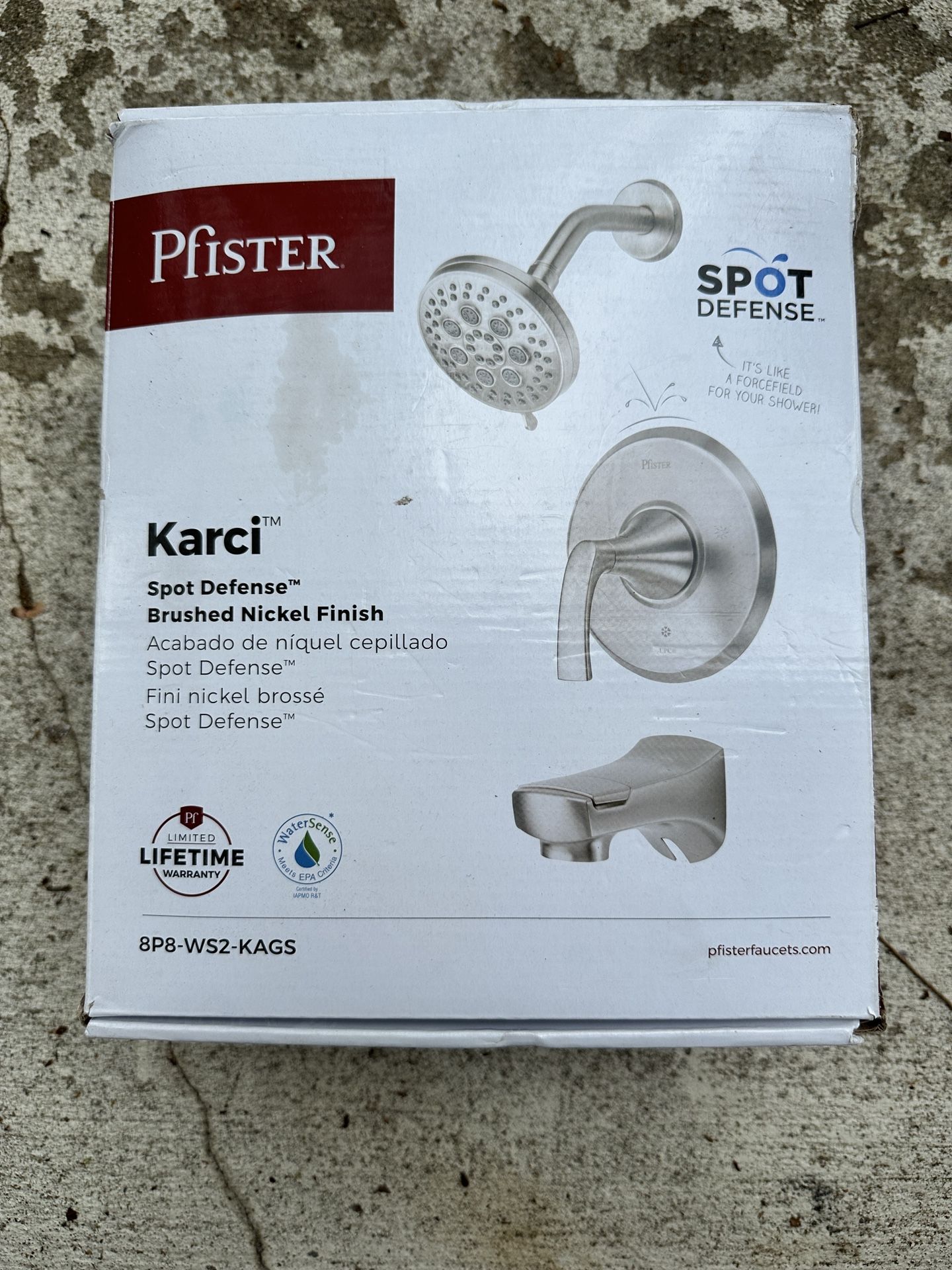 Pfister Karci Tub & Shower Set (NEW)