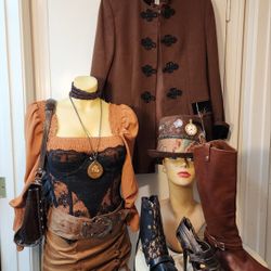 STEAM PUNK  COSTUME. See Description 