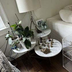 West Elm Marble Tables 