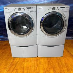 Whirlpool Washer And Electric Dryer Free Delivery And Install 6 Month Warranty 