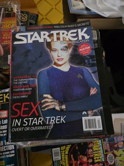 vintage Star Trek Communicator magazine, specifically issue #115 from February/March 1998