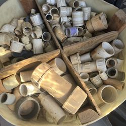 New Schedule 40 PVC Plumbing Parts.