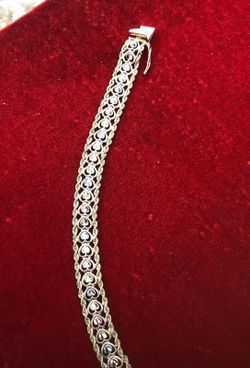 14k real gold with 3 color gold