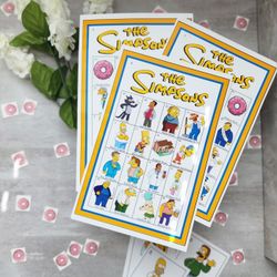 The Simpsons Bingo Loteria 